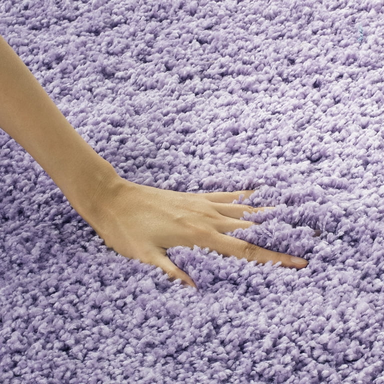 Safavieh California Cozy Plush Purple Shag Rug - 4' x 4' - Bed Bath &  Beyond - 21083756