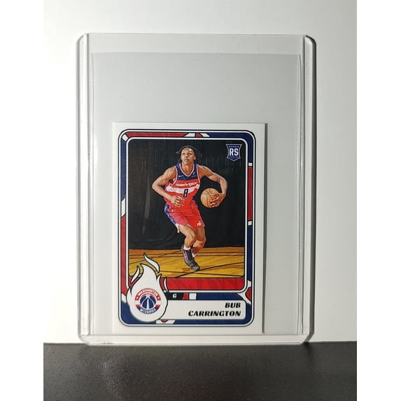 Bub Carrington 2024-25 Panini NBA #289 Sticker Card Washington Wizards