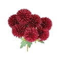 thumbnail image 2 of ddioayh Artificial Chrysanthemum Flowers 7-Head Lifelike Bouquet for Wedding Party Event Decor Banquet Table Centerpiece Home Hotel Decoration, 2 of 6