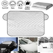 Liwarace Car Auto SUV Windshield Front Window Cover Winter Snow Ice Frost Guard Sun Shade
