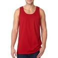 thumbnail image 2 of Fruit Of The Loom Men's Two Needle Hemmed Bottom Tank, Style 39TK, 2 of 2