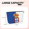 thumbnail image 3 of Portugal Alternative Flag Small Purse Organizer Zipper Cosmetic Handbag Tote Pouch For Women, 3 of 7