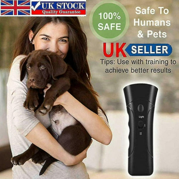 Gentle Chaser LED Light Ultrasonic Anti Dog Barking Pet Trainer by Petgentle Walmart
