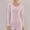 Pink, variant on Womens Thermal Tops Long Sleeve Heat Tech Leggings Women Leg Warmers for Women Fleece Tights for Women Thermajohn Ropa Para Nieve Mujer Thermajane Thermal Underwear Women