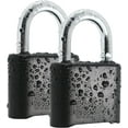 thumbnail image 1 of 2-pack Resettable Combination Locks With Hardened Steel Shackle, 1 of 5