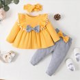 thumbnail image 2 of HCNTES Baby Girl Winter Clothes Toddler Outfits For Girls Boys Winter Baby Long Sleeve Tops And Pants 2Pcs Clothes Set For Children Clothes Baby Outfit Sets, 2 of 9