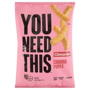 From the Ground Up You Need This Cinnamon Churro Puffs, 4 oz Bag