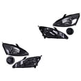 thumbnail image 1 of Par de Faros Focus 2003 A 2004 Ford Fdo Gris DEPO ., 1 of 4