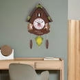 thumbnail image 3 of Classical Cuckoo Wall Clock Resin Non Ticking for Living Room Bathroom Home D, 3 of 8