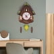 thumbnail image 3 of Reloj de pared de péndulo Baoblaze Decorativo 3D Numérico árabe sin tictac resina para baño interior, 3 of 8