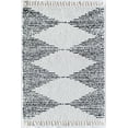 thumbnail image 2 of Rugs America Moon MS30A Heath White Tribal Moroccan White Area Rug, 2'2"x8', 2 of 5