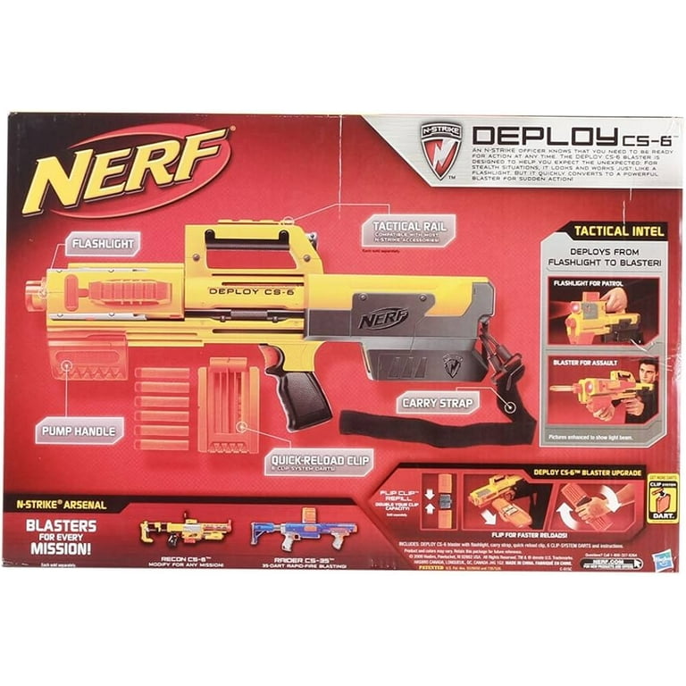 Nerf N-Strike Deploy CS-6 - Walmart.com Nerf N-Strike Deploy CS-6 - Walmart.com