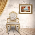 thumbnail image 3 of PI Studio 32x21 Gold Ornate Wood Framed with Double Matting Museum Art Print Titled - Peaceful Reservation, 3 of 4