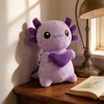 thumbnail image 4 of Gqtwoy Cute Salamander Plush Doll, Soft Stuffed Animal Toy, Birthday Gifts, Cozy Decorative Doll, Ideal Gift for Animal Lovers, 11.8in, 4 of 6