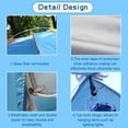 thumbnail image 5 of clleylise 2 Person Instant Pop Up Camping Tent, Outdoor Easy Set Up Automatic Family Travel Tent, Waterproof Backpacking Shelter Tent, 78 inch Blue, 5 of 9