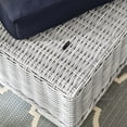 thumbnail image 6 of Conway Sunbrella Outdoor Patio Wicker Rattan Ottoman, 6 of 7