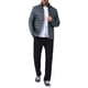 thumbnail image 2 of CHAQUETA PUFFER QUILTED CON CREMALLERA Y CUELLO ALTO PARA HOMBRE INSPIRAR CHIC, COLOR GRIS, TALLA XL, 2 of 6