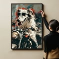 thumbnail image 6 of Borzoi Dog Poster Riding A Motorcycle - Borzoi Dog Canvas Wall Art For Bedroom Decor - Botanical Wall Art - Couple Gifts, 6 of 6