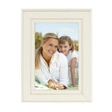 Lavagna In Tessuto Di Lino Designovation Macon, Cornice Soft White 18x27 - Bacheca Da Parete Con Puntine - 4