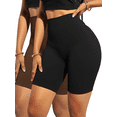 thumbnail image 1 of Set De 2 Short Biker Mujer Shores Deportivos Unitalla Dama Chort Gym, 1 of 5
