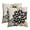 B, variant on Sm:)e Deer Snowman Tree Grey Christmas Tree Skirt 36 Inch, Christmas Winter Holiday Party Floor Decoration