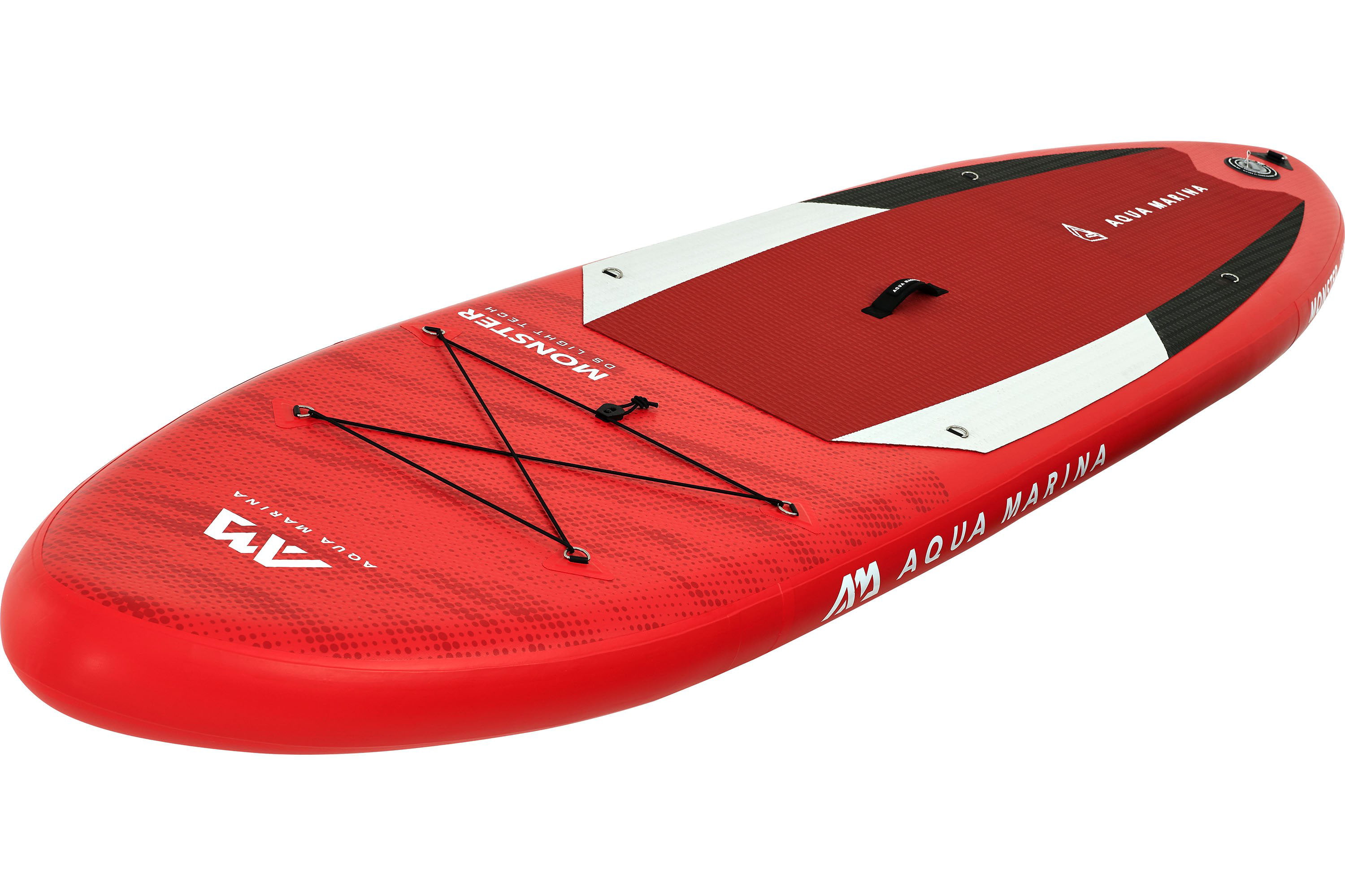 Marina Aqua Harness Package, Carry & Paddle Inflatable Up SUP Bag, - including Safety Board MONSTER Fin, Stand Pump 12\'0\