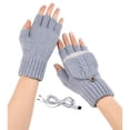 thumbnail image 4 of Gants pour Femmes Mitaines Hiver Usb Chauds Gants Chauffants Randonnée Conduite Course Cœur de Main Réversibles Usb Chauffants, Accessoires pour Femmes Mitaines, 4 of 4