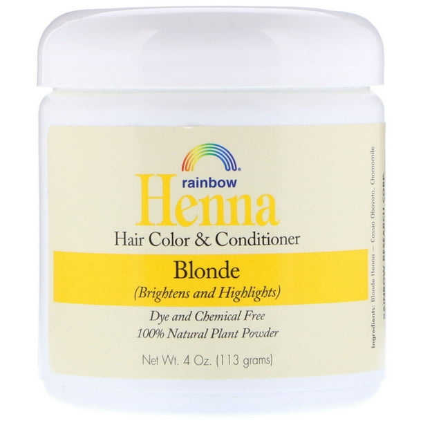 Henna, Hair Color and Conditioner, Blonde, 4 oz (113 g)