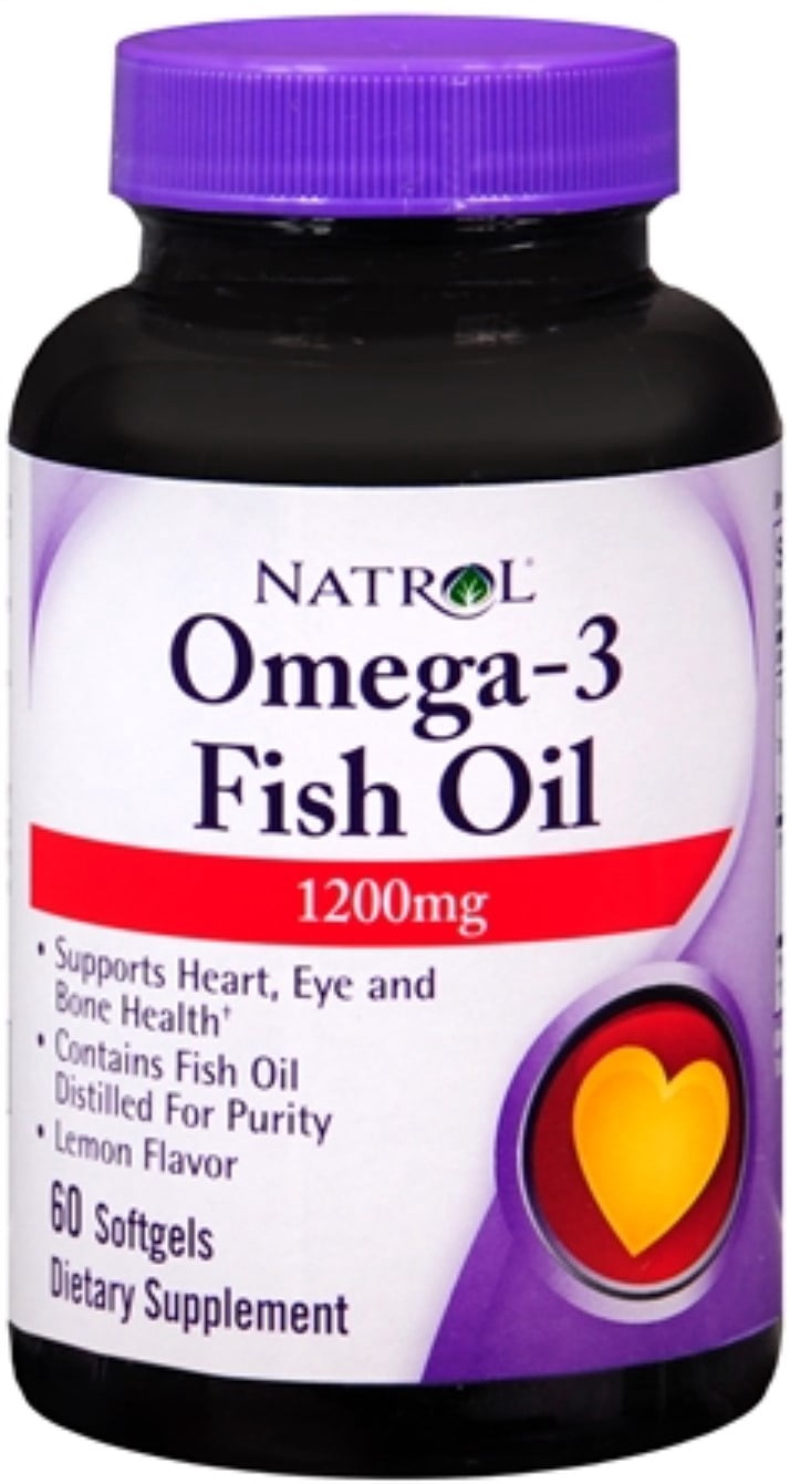 Natrol Omega-3 Fish Oil 1200 mg 