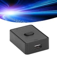 thumbnail image 1 of USB 2.0 Switcher, One Button Switch USB Printer Switch 1 in 2 Out Thickened PCB Board Plug and Play  Bidirectional  for Printer, 1 of 7