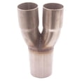 thumbnail image 1 of koolsoo Collecteur d'Échappement 2-1 Double Entrée ID 2 Pouces Simple 2.5 Pouces OD, Acier Inoxydable 304, 1 of 8