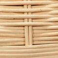 thumbnail image 4 of J&D Designs Cape 1-Light Rattan & Linen Table Lamp in Natural/White, 4 of 5