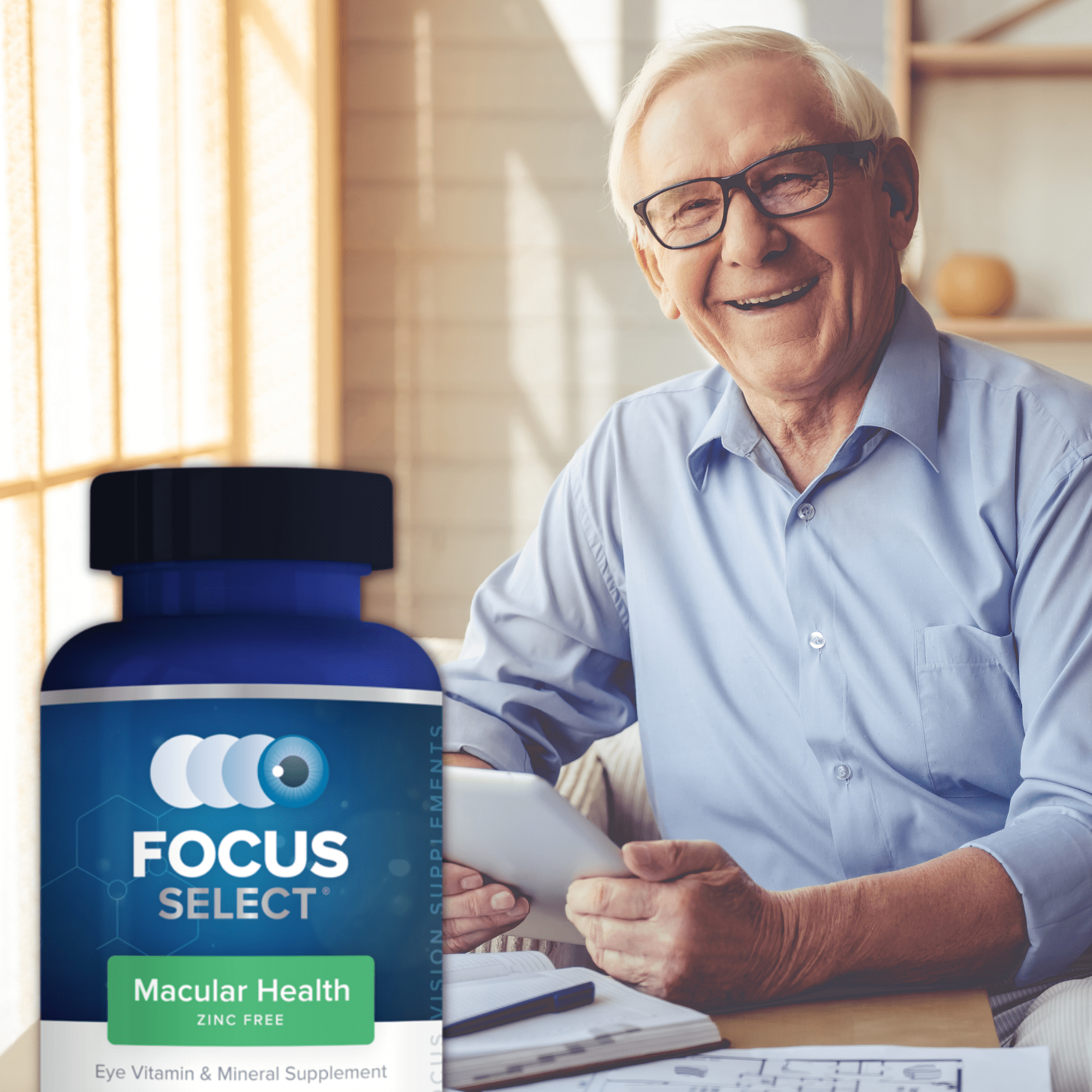 Focus Vitamins- Vision Advanced Health Complex 180-Count