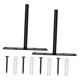 thumbnail image 5 of TABLETREANDS 2Jgo Soportes Negros Para Repisa De Pared Resistente Y Práctico Para Organización En Casa, 5 of 7