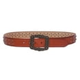 thumbnail image 3 of 1 1/2" Womens Western Snap On Studded Leather Belt, 3 of 4