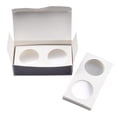 12 Specifications Coin Holders Stamp Coin Storage Square Cardboard Box ...