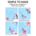 thumbnail image 6 of 20 Pcs Transparent Bookmarks for Dried Flowers, 2025 Handmade DIY Bookmarks without Dried Flowers, Cute Clear Bookmark Kit for Pressed Flowers Page Clips Bookmark, 6 of 9
