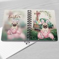 thumbnail image 4 of Easter Egg Pug Bunny Ear Welcome Spring Truck Spiral Bound Journal Dog Lover Gifts 5x7in Spiral Notebook - 12002, 4 of 5