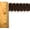 Brown, variant on 3/4" Chinese French Braid Gimp Trimming - 6 Continuous Yards - Many Colors!