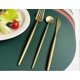 thumbnail image 4 of z Set of 4 oval placemats - Synthetic leather - Non-slip and waterproof - With coasters - For home, kitchen, restaurant - Green/beige, 4 of 4