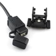 thumbnail image 4 of Adaptador de Cargador USB con Fusible en Línea Impermeable USB Motocicleta Socket 5V 2.1a USB de Corriente 1,83 M Cable, 4 of 5