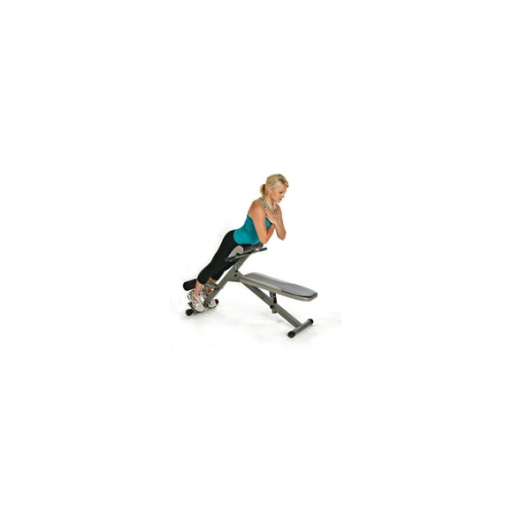 Stamina Foldable Ab Hyper Bench Pro for Ab and Back Strengthening