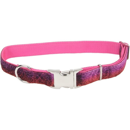 Pet Attire Sparkles Adjustable Dog Collar with Metal Buckle-1