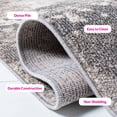 thumbnail image 6 of SAFAVIEH Madison Oscar Abstract Runner Rug, Beige/Grey, 2'2" x 12', 6 of 12