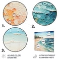 thumbnail image 3 of Designart "Beach Photo Sandy Charm V" Nautical & Beach Metal Wall Art Prints, 3 of 5