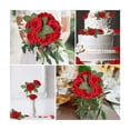 thumbnail image 3 of Rosas Artificiales Decoración Flor 8 Cm 25pcs ROJAS, 3 of 5