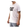 thumbnail image 3 of Playera Cat Hombre Caterpillar Logo Team Blanco Casual blanco M, 3 of 8