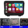 thumbnail image 2 of LICHENGTAI Android 12 Car Stereo Fit for Jeep Wrangler 2018-2019 with Apple Carplay&Android Auto, 9-inch Touch Screen Car Radio with Bluetooth FM/RDS Radio WiFi GPS Navigation, AHD Camera, 2 of 13