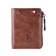 thumbnail image 1 of Monedero con tarjetero múltiple, monedero con cepillo antirrobo, exquisito, sencillo y práctico, 1 of 1