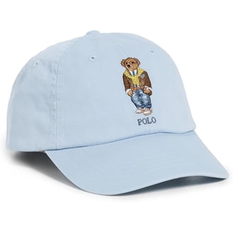 Polo Ralph Lauren Men's Polo Bear Chino Ball Cap Hat Bold Red